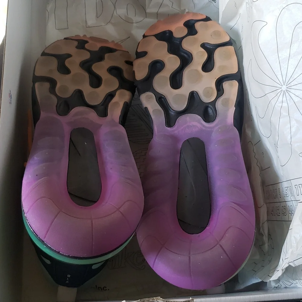 Nike Air Max 270 React Customized Sneakers Size 6.5 - Picture 10 of 14